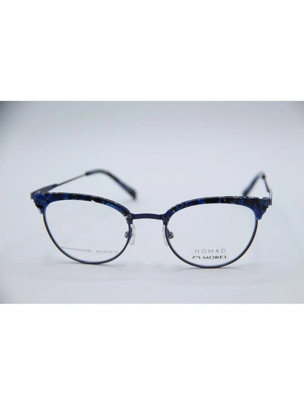 Morel 40102N Bb03 Blue Black Authentic Eyeglasses 49-19-135